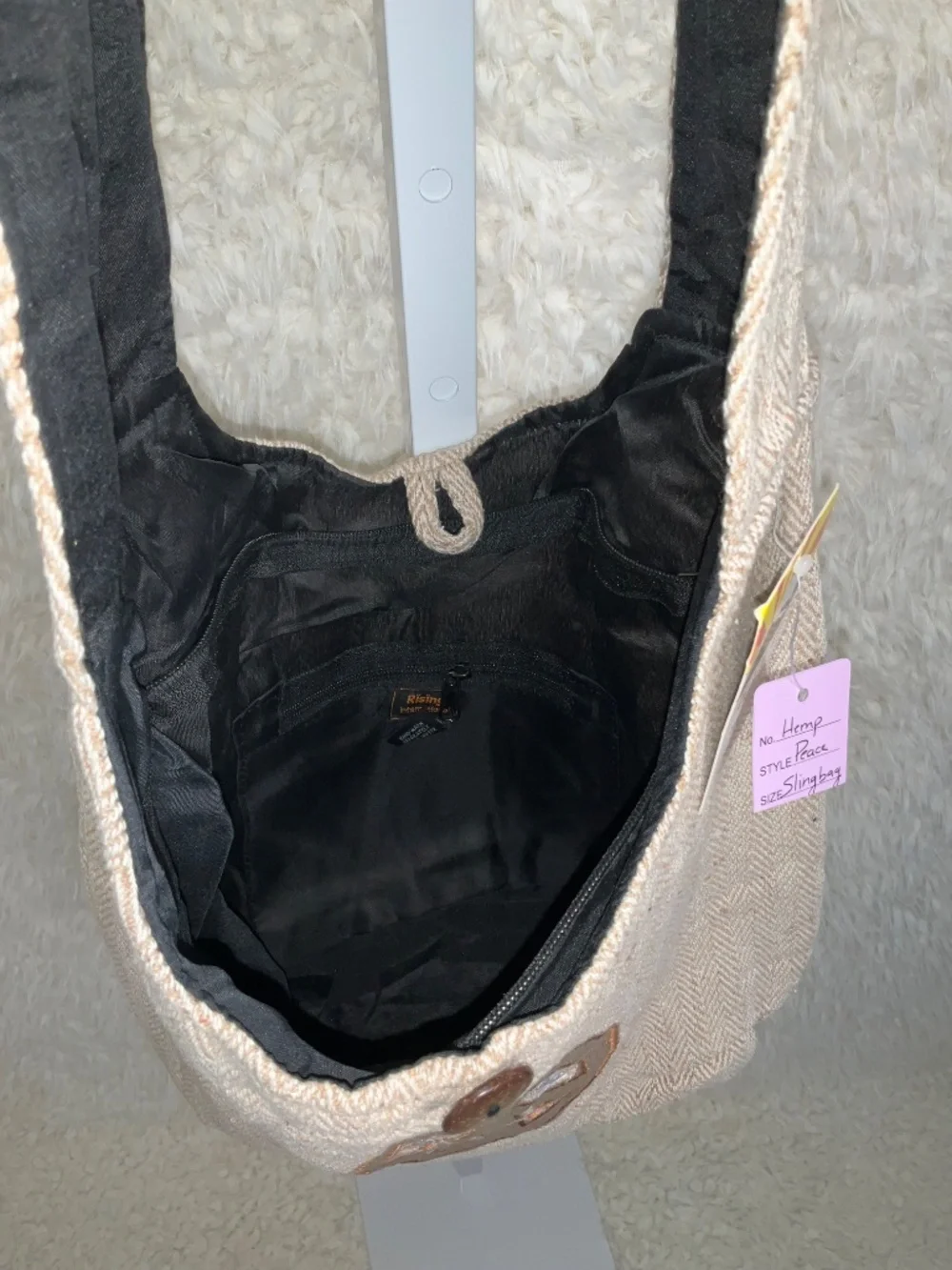 HIMALAYAN PEACE HOBO-STYLE WOMEN'S CROSSBODY/SLING PURSE~NWT!